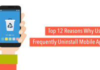 Reasons for app uninstallation