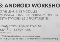 iOS/Android workshops, on 9-13 May