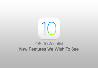 iOS 10 - list of expected features